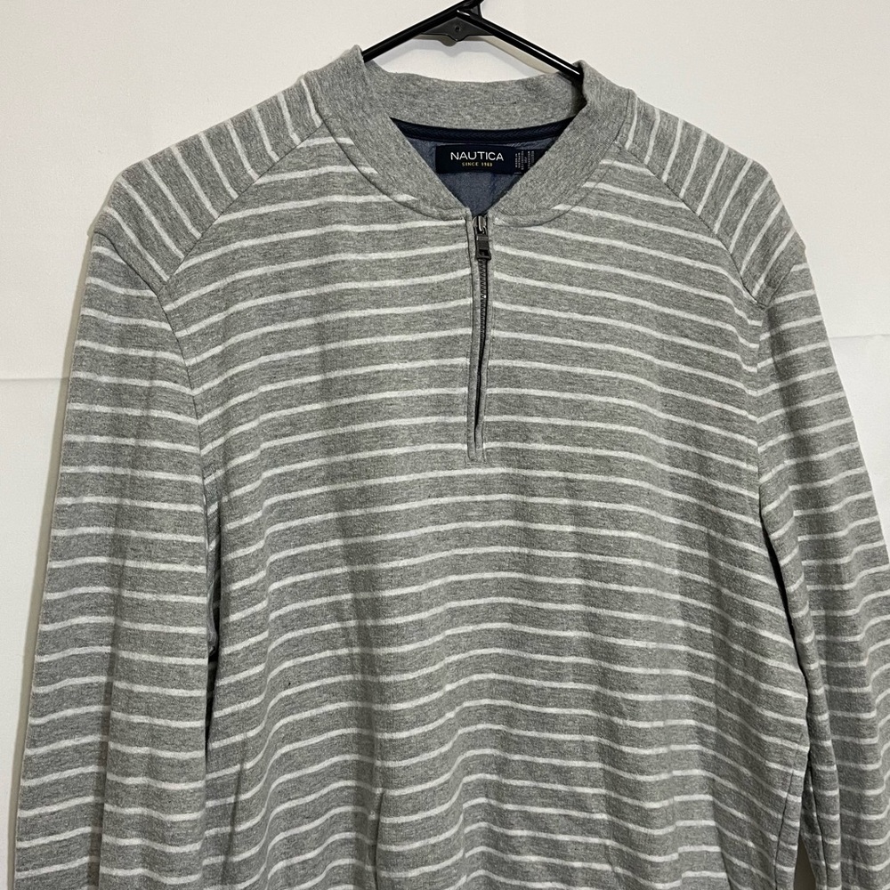 Men’s Nautica 3/4 Zip Long Sleeve Top - Picture 8 of 11